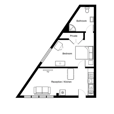 Charming 1 Bedroom * Бристоль